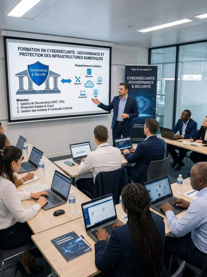 Formation sur la protection numérique à l'international